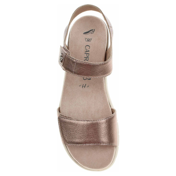 detail Dámske sandále Caprice 9-28701-42 taupe metallic