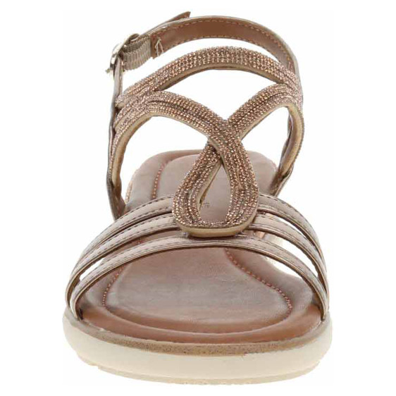 detail Dámske sandále Tamaris 1-28714-46 bronce