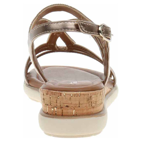 detail Dámske sandále Tamaris 1-28714-46 bronce