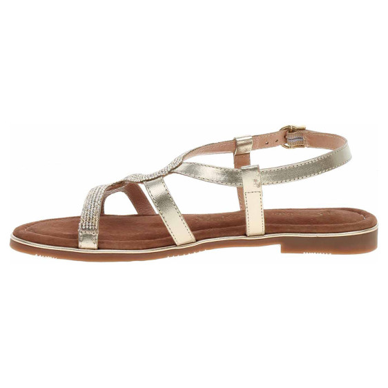 detail Dámske sandále Marco Tozzi 2-28143-42 gold comb