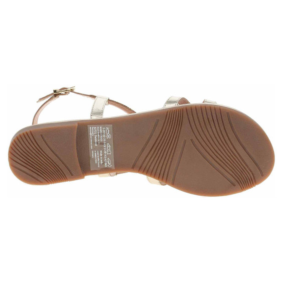 detail Dámske sandále Marco Tozzi 2-28143-42 gold comb