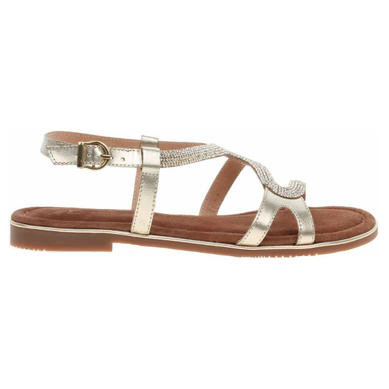 detail Dámske sandále Marco Tozzi 2-28143-42 gold comb