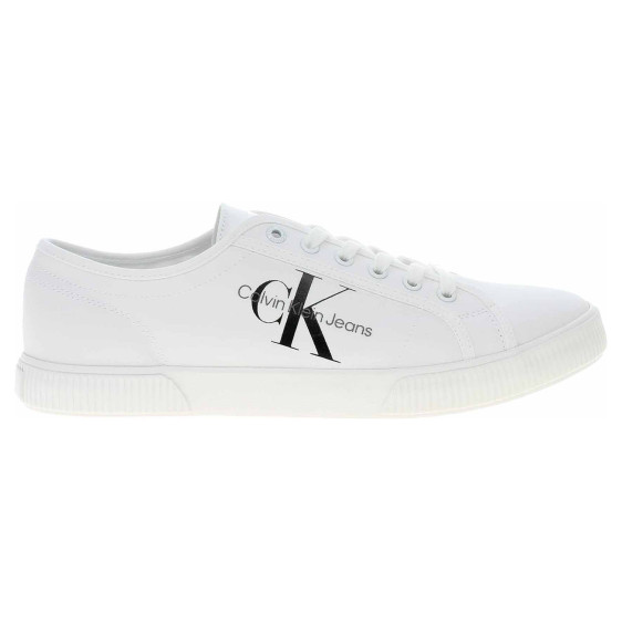 detail Pánska topánky Calvin Klein YM0YM00306 White