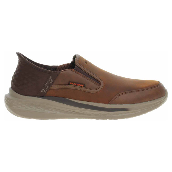 detail Skechers Slip-ins Relaxed Fit: Slade - Cooper dark brown
