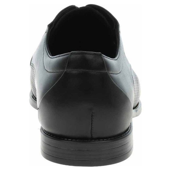 detail Polobotky Barton pánské společenské M23134 černá