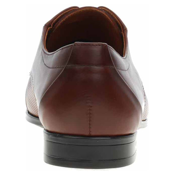 detail Polobotky Barton pánské společenské M23100 hnědá