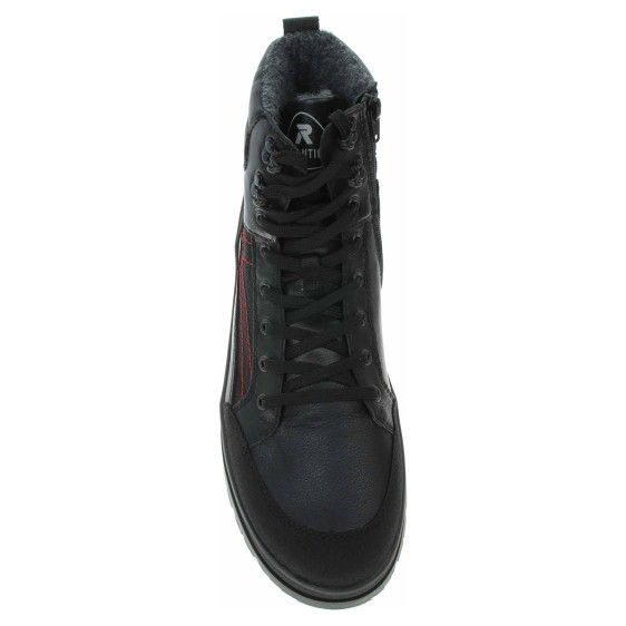detail Pánska členkové topánky Rieker U0271-00 schwarz