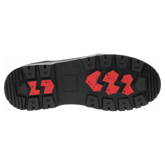 detail Pánska členkové topánky Rieker U0271-00 schwarz