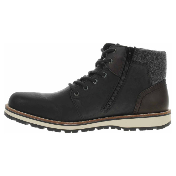 detail Pánska členkové topánky Rieker 38441-01 schwarz