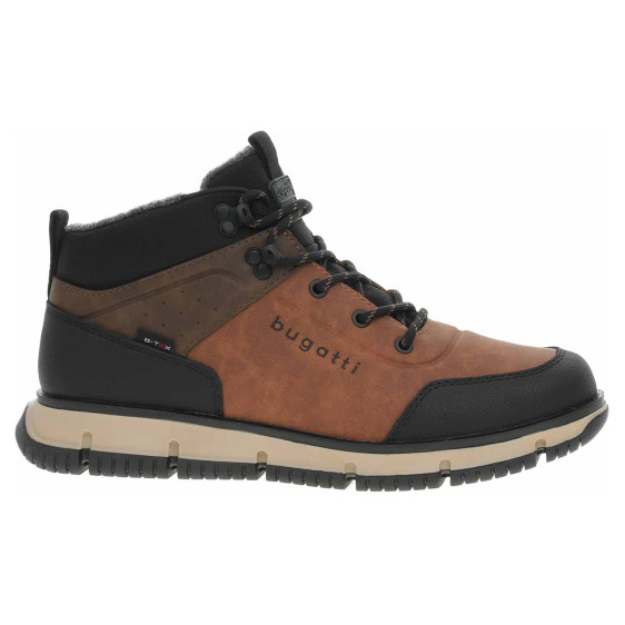 detail Pánska členkové topánky Bugatti 341-AC237-5069 cognac-black