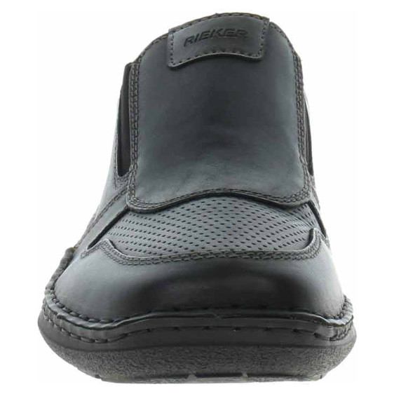 detail Pánske mokasiny Rieker 03069-00 schwarz