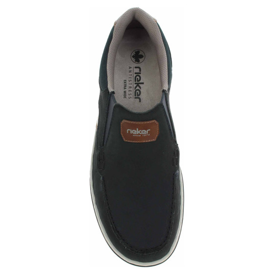 detail Pánske mokasiny Rieker 17368-14 blau