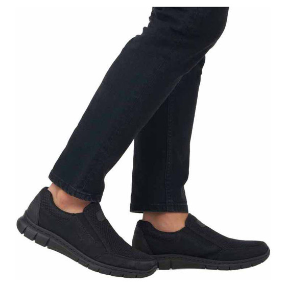 detail Pánske mokasiny Rieker B7761-00 schwarz