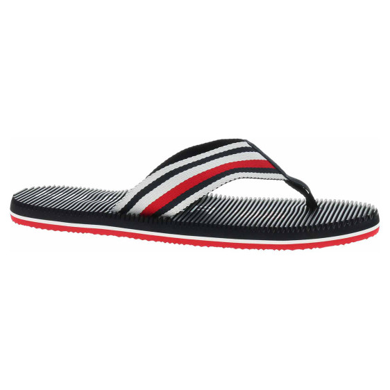 detail Pánske papuče Tommy Hilfiger FM0FM05025 DW5 Desert Sky