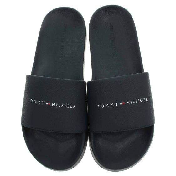 detail Pánske plážové papuče Tommy Hilfiger FM0FM05432 DW5 Desert Sky