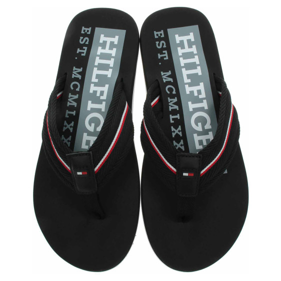 detail Plážové papuče Tommy Hilfiger FM0FM05436 BDS Black