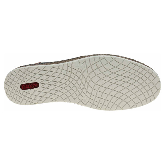 detail Pánske poltopánky Rieker B5249-14 blau kombi