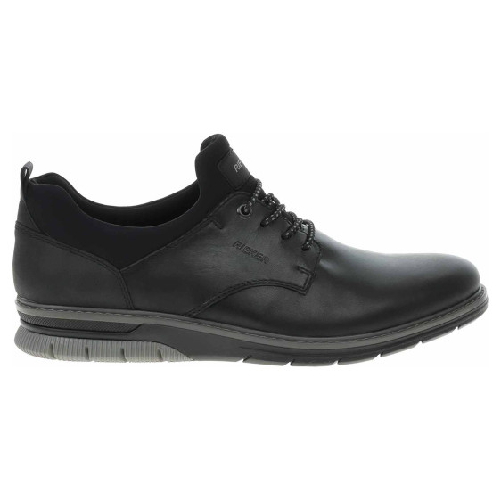 detail Pánske poltopánky Rieker 14454-01 schwarz