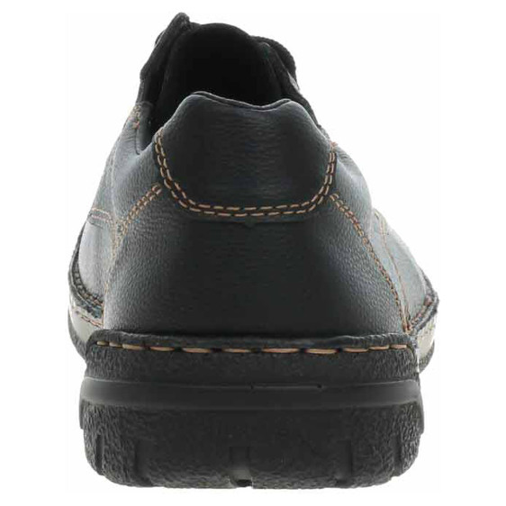 detail Pánske poltopánky Rieker B0306-00 schwarz