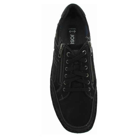 detail Pánske poltopánky Josef Seibel 43687 TE21101 schwarz-kombi