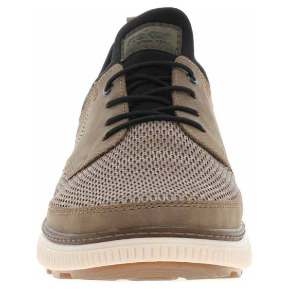 detail Pánske poltopánky Rieker B3354-64 beige