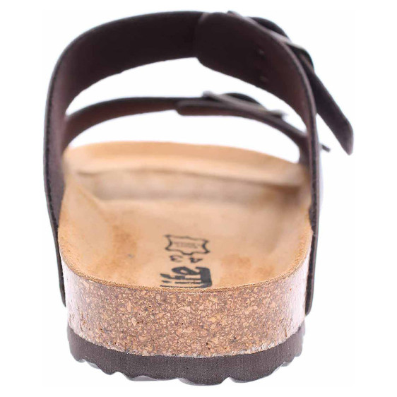 detail Pánske papuče Bio Life 0014.708 Bilbao 179 dark braun