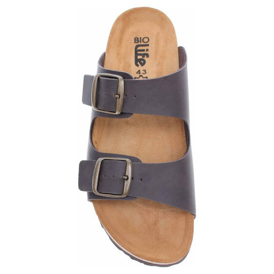 detail Pánske papuče Bio Life 0014.708 Bilbao 179 dark braun