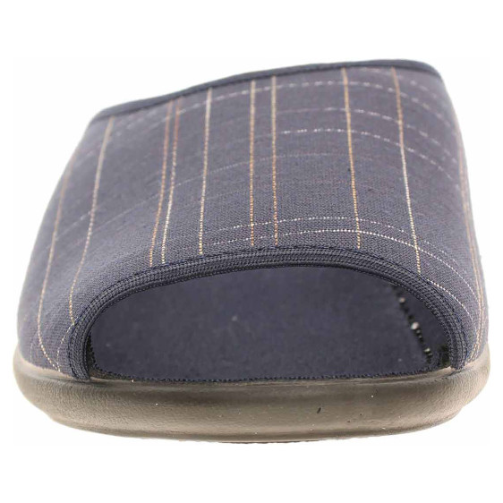 detail Pánske domáce papuče Rogallo 28230 modrá