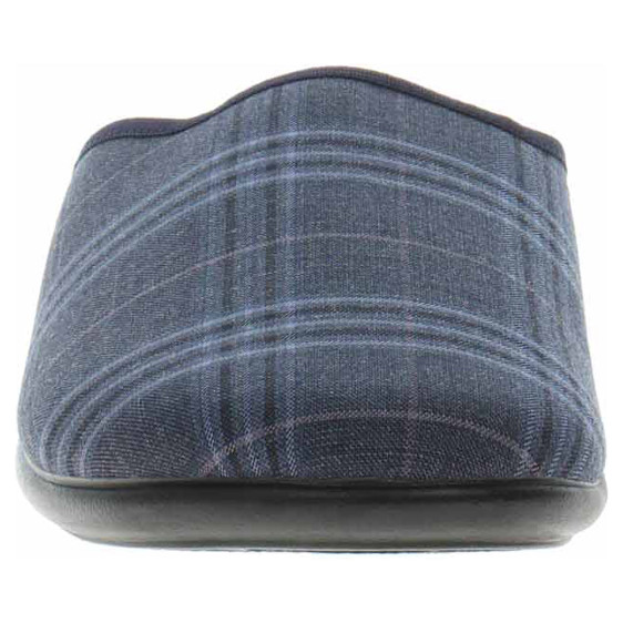 detail Pánske domáce papuče Rogallo E/27319 modrá-šedá