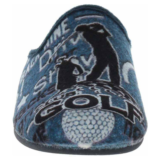 detail Pánske domáce papuče Medi Line 5175-023 marino