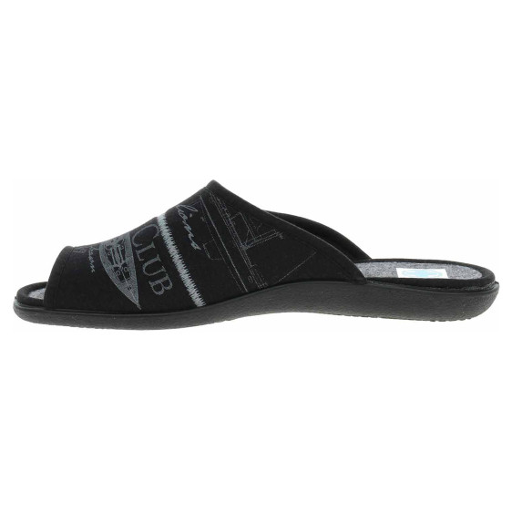 detail Pánske domáce papuče Medi Line S72-37742 black
