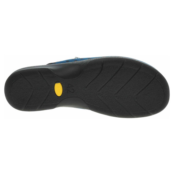 detail Pánske domáce papuče Befado 548M042 modrá