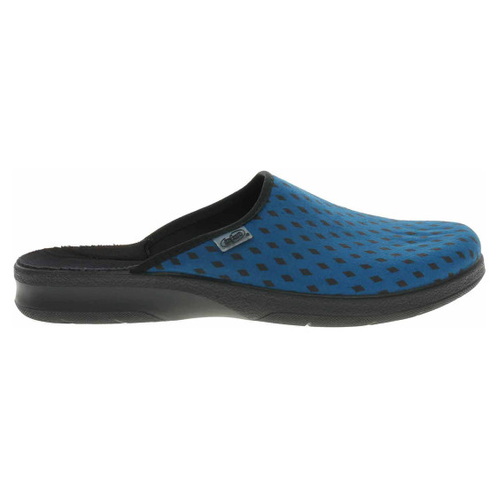 detail Pánske domáce papuče Befado 548M042 modrá