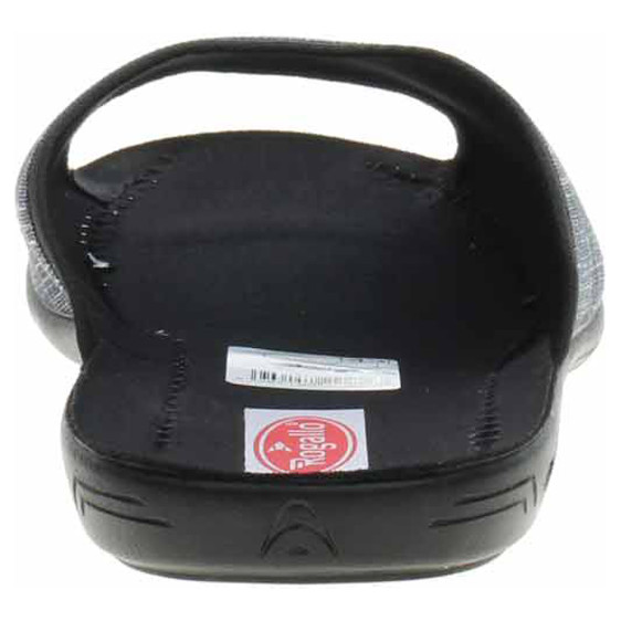 detail Pánske domáce papuče Rogallo 29459 modrá