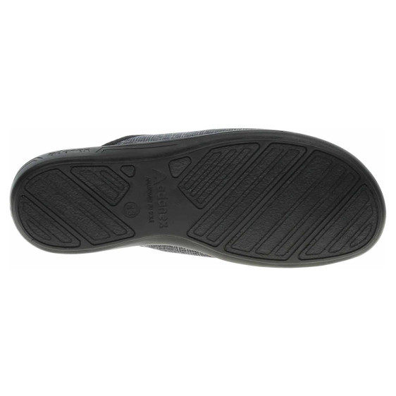 detail Pánske domáce papuče Rogallo 29459 modrá