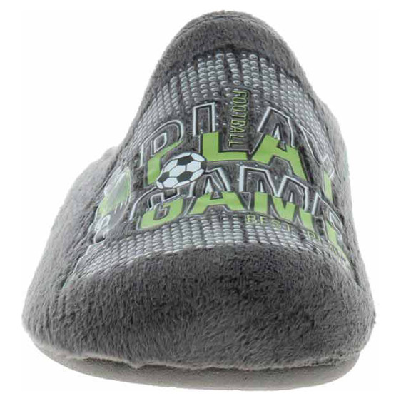 detail Pánske domáce papuče Medi Line 149-025 gris