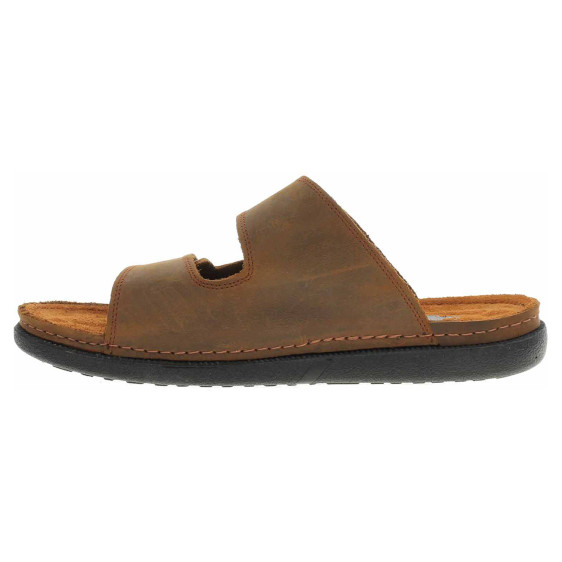 detail Pánske papuče Medi Line 160-24 Havana