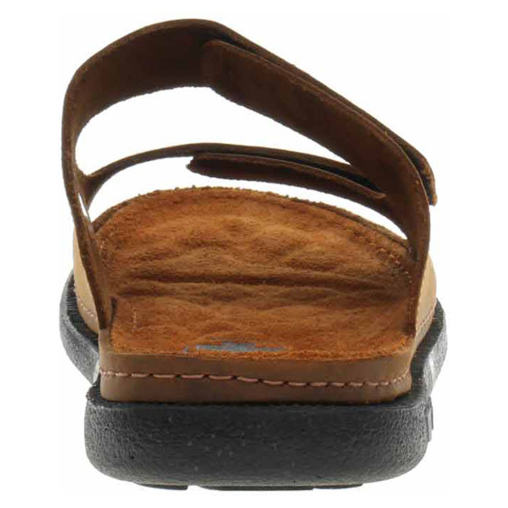 detail Pánske papuče Medi Line 160-24 Havana