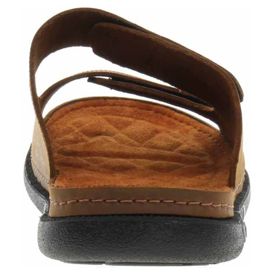 detail Pánske papuče Medi Line 160N-24 havana