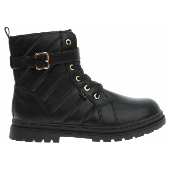 detail Dívčí členkové topánky s.Oliver 5-45200-41 black