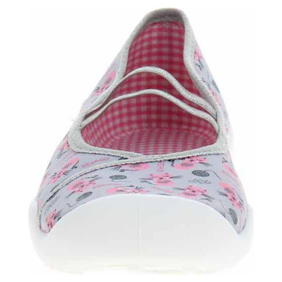 detail Dívčí bačkory Befado 116Y327 šedá