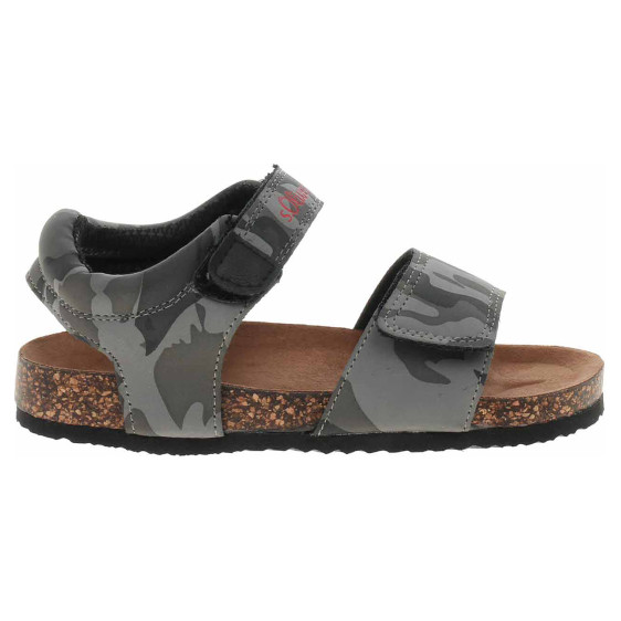 detail Chlapecké sandále s Oliver 5-38400-28 black comb